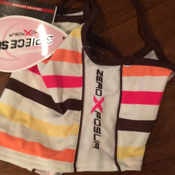 NWT girls size 4 three piece swimsuit - Picture 8 of 8